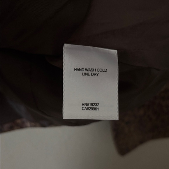 Alfred Dunner Animal Print Jacket Brown Bronze Size 16 Women’s Plus - Picture 5 of 7